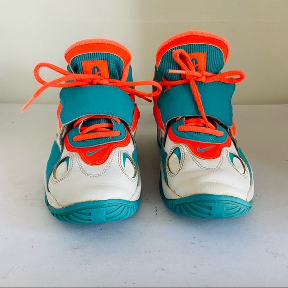 Nike Air Max Speed Turf Miami Dolphins RARE Size 6.5Youth 8Woman 6.5Man - Picture 2 of 11